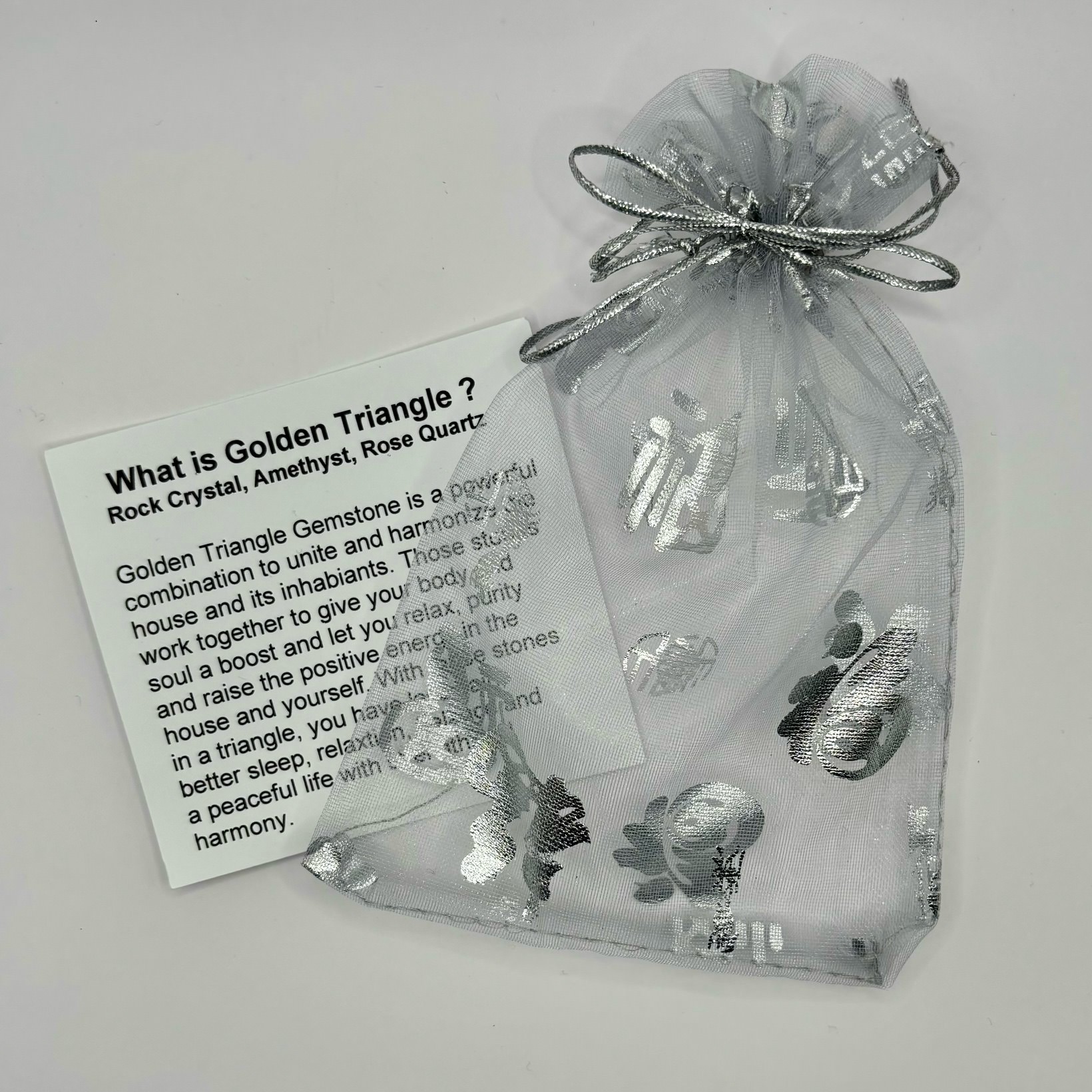 De Gouden Driehoek - 3 trommelstenen - Afbeelding 3