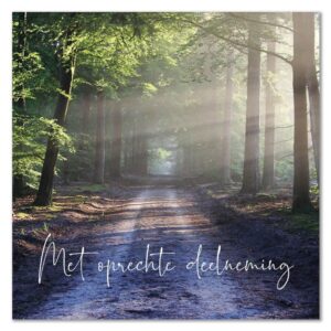 Moments 32 Met oprechte deelneming