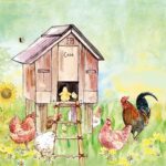 Animal Friends Chickens - AF008