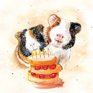 Animal Friends Guinea Pigs - AF015