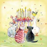 Animal Friends Birthday Cake - AF025