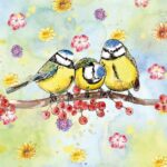 Animal Friends Blue Tits - AF026