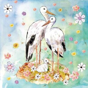 Animal Friends Storks - AF028