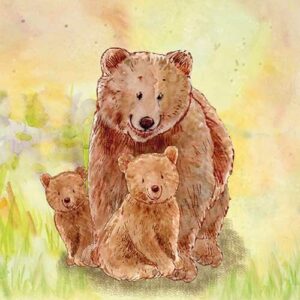 Animal Friends Bears - AF034