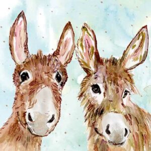 Animal Friends Donkeys - AF042