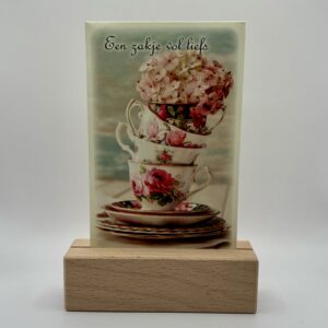 Beuken standaard voor kaart maat S