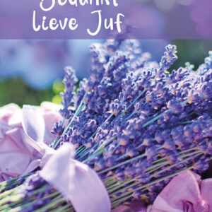 GL073 Bedankt Lieve Juf