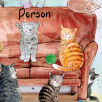 GL038 Crazy Cat Person