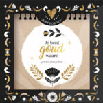 Tafelstaander Just for you "Je bent goud waard"