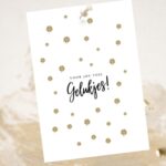 BS Voor jou veel gelukjes!