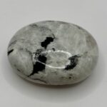 Regenboog maansteen handsteen (A14)