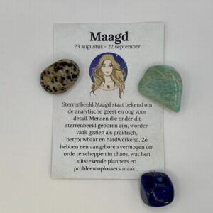 Edelsteen set sterrenbeeld Maagd