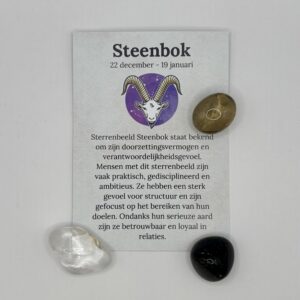 Edelsteen set sterrenbeeld Steenbok