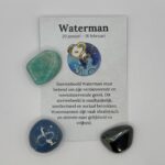 Edelsteen set sterrenbeeld Waterman