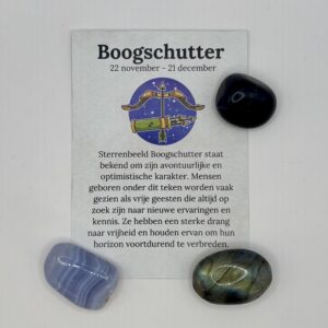 Edelsteen set sterrenbeeld Boogschutter